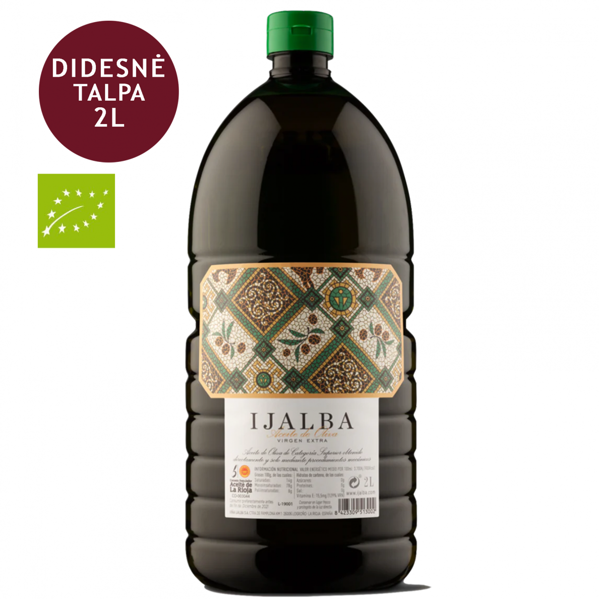 Ijalba Aceite De Oliva Extra Virgen (2000ml)